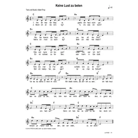 Produktbild des Artikels Keine Lust zu beten (Noten - Download)