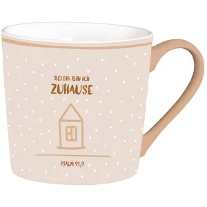 Produktbild des Artikels Tasse "Bei dir bin ich Zuhause" ()