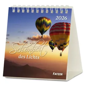 Produktbild des Artikels Schönheit des Lichts 2026 - Tischkalender (Kalender - Spiralbindung)