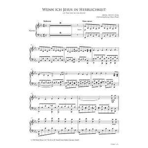 Produktbild des Artikels Wenn ich Jesus in Herrlichkeit (Klavier) (Noten - Download)