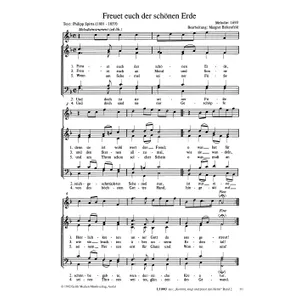 Produktbild des Artikels Freuet euch der schönen Erde (Noten - Download)
