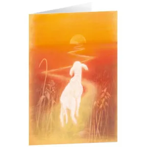 Produktbild des Artikels Kunstkarten "Der rechte Weg" 5 Stk. (Schreibwaren)