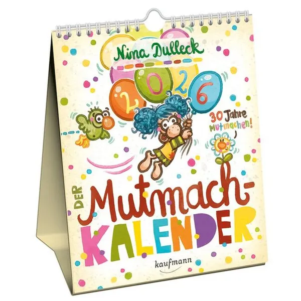 Produktbild des Artikels Der Mutmach-Kalender 2026 (Kalender - Spiralbindung)