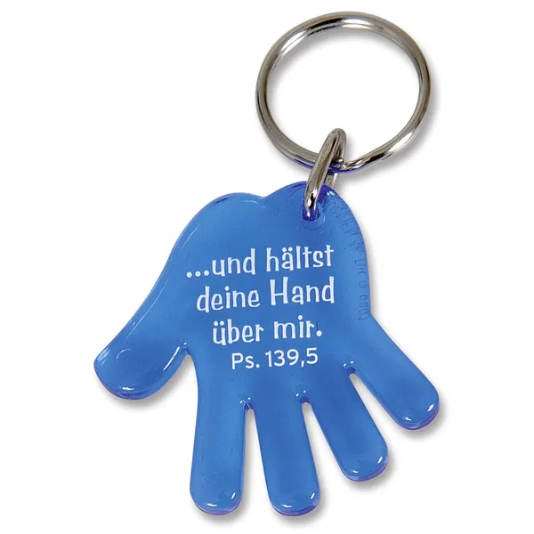 Produktbild des Artikels Schlüsselanhänger "Hand" - blau ()