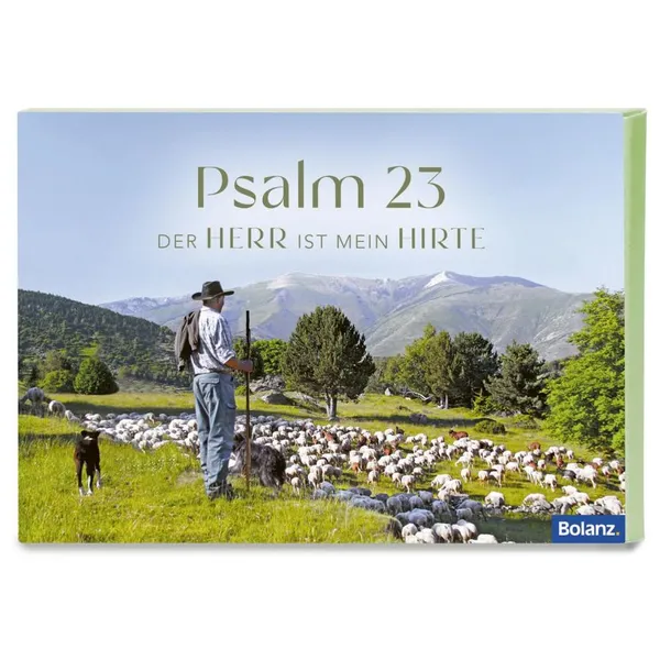 Produktbild des Artikels Postkartenbox "Psalm 23" (Schreibwaren)