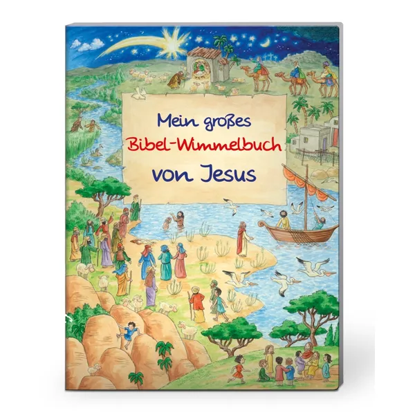 Produktbild des Artikels Mein großes Bibel-Wimmelbuch von Jesus (Buch - Pappbilderbuch)