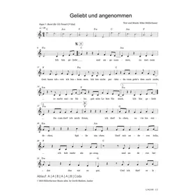 Produktbild des Artikels Geliebt und angenommen (Noten - Download)
