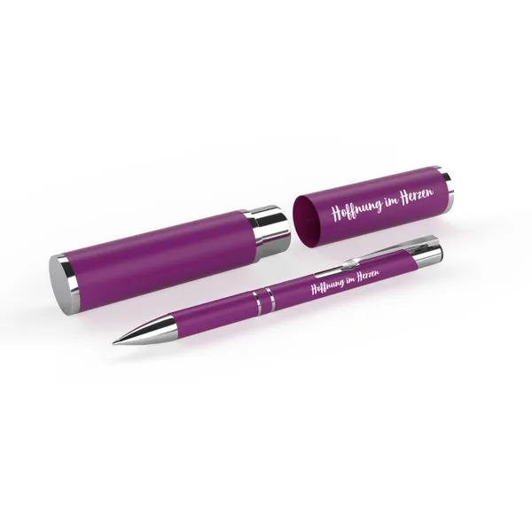 Produktbild des Artikels Hoffnung im Herzen – Kugelschreiber im Etui (Schreibwaren)