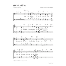 Produktbild des Artikels Gott hält mich fest (Noten - Download)
