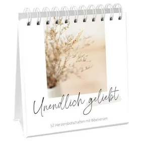 Produktbild des Artikels Unendlich geliebt - Aufstellbuch (Buch - Spiralbindung)