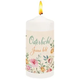 Produktbild des Artikels Kerze "Osterlicht - Jesus lebt" ()