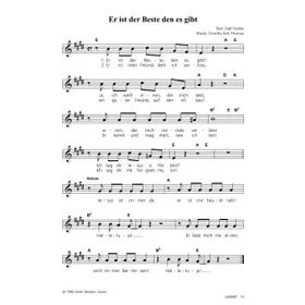 Produktbild des Artikels Er ist der Beste, den es gibt (Noten - Download)