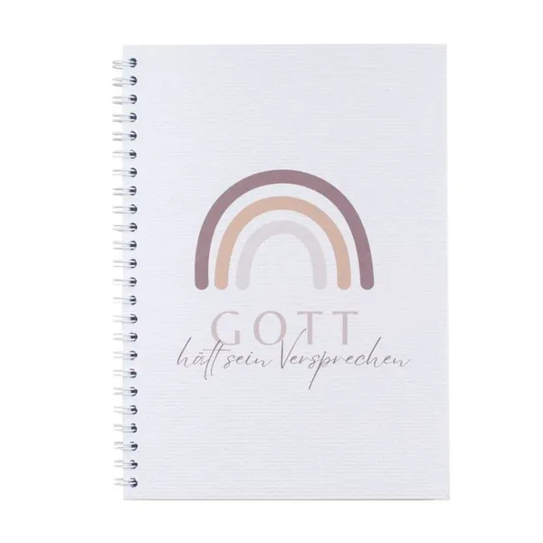 Produktbild des Artikels Gott hält seine Versprechen - Ringbuch A5 (Schreibwaren - Spiralbindung)