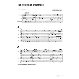 Produktbild des Artikels Ich werde dich empfangen (Noten - Download)