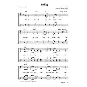 Produktbild des Artikels Heilig (Noten - Download)