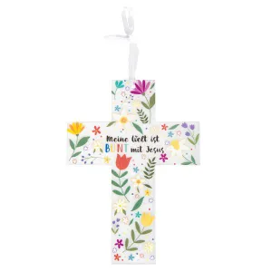 Produktbild des Artikels Kreuz "Meine Welt ist bunt mit Jesus" ()