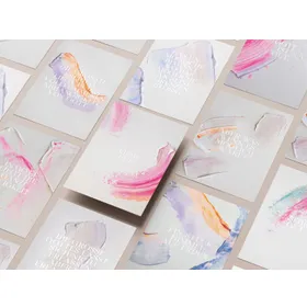 Produktbild des Artikels Postkarten-Set "Alles neu" (Schreibwaren)