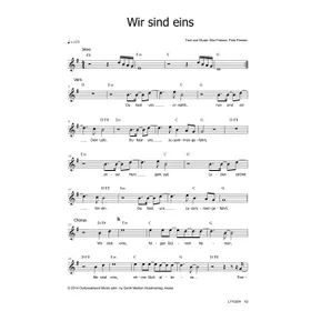 Produktbild des Artikels Wir sind eins (Noten - Download)