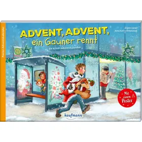 Produktbild des Artikels Advent, Advent, ein Gauner rennt - Adventskalender (Buch - Paperback)