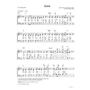 Produktbild des Artikels Love (Noten - Download)