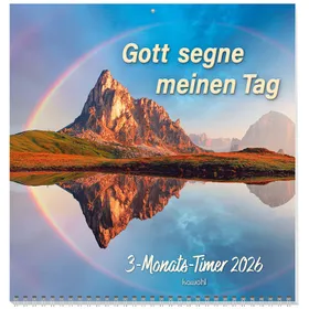 Produktbild des Artikels Gott segne meinen Tag 2026 (Kalender - Spiralbindung)