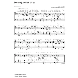 Produktbild des Artikels Darum jubel ich dir zu (Noten - Download)