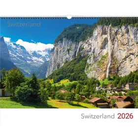 Produktbild des Artikels Schweizer Bergkalender 2026 - Deutsch (Kalender - Spiralbindung)