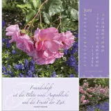 Stimmungsbild zu Rosenduft mit guten Wünschen 2026 - Wandkalender