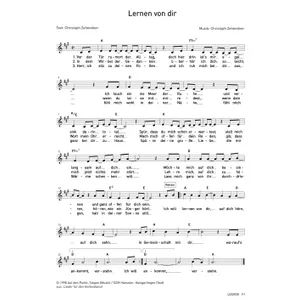 Produktbild des Artikels Lernen von dir (Noten - Download)