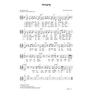 Produktbild des Artikels Hungrig (Noten - Download)
