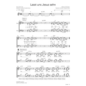 Produktbild des Artikels Lasst uns Jesus sehn (Noten - Download)