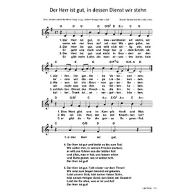 Produktbild des Artikels Der Herr ist gut in dessen Dienst wir stehn (Noten - Download)