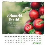 Stimmungsbild zu genießen 2026 - Postkartenkalender
