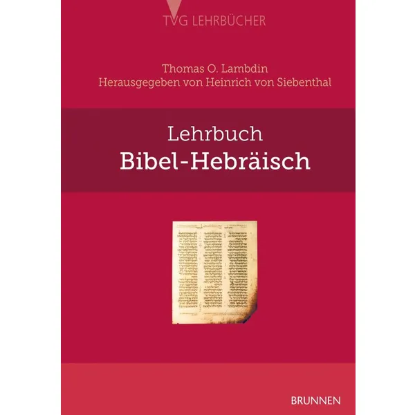 Produktbild des Artikels Lehrbuch Bibel-Hebräisch (Buch - Gebunden)