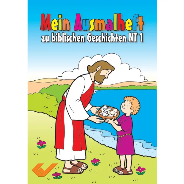 Produktbild des Artikels Mein Ausmalheft zur Bibel NT 1 (Buch - Geheftet)