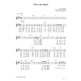 Produktbild des Artikels Tief in der Nacht (Noten - Download)