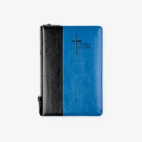 Produktbild des Artikels Luther21 - F.C.Thompson - Standardausgabe schwarz/blau mit Reißverschluss (Bibel - Kunstleder)