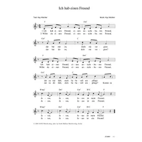 Produktbild des Artikels Ich hab einen Freund (Noten - Download)