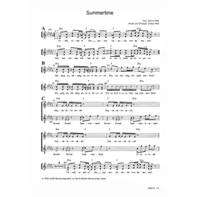 Produktbild des Artikels Summertime (Noten - Download)