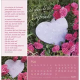 Stimmungsbild zu Rosenduft mit guten Wünschen 2026 - Wandkalender