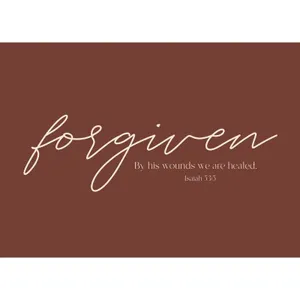 Produktbild des Artikels Postkarten: forgiven 4 Stück (Schreibwaren)