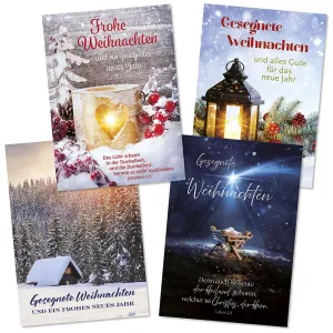 Produktbild des Artikels Weihnachts-Postkartenserie 12 Stück (Schreibwaren)