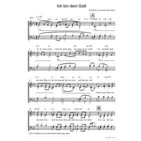 Produktbild des Artikels Ich bin dein Gott (Noten - Download)