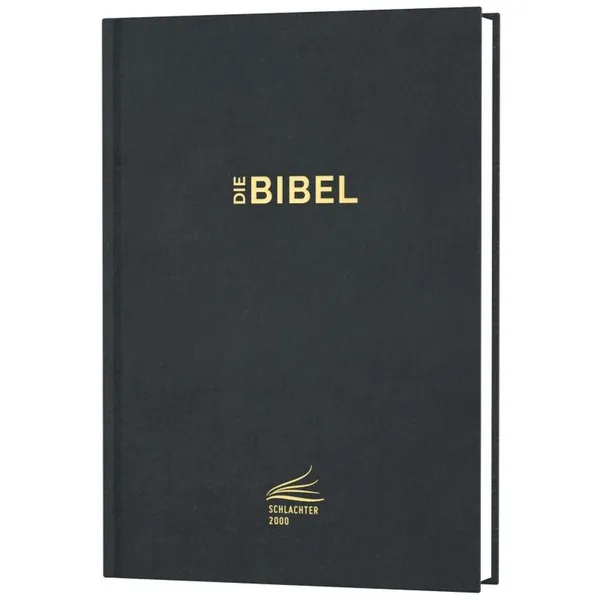 Produktbild des Artikels Schlachter 2000 - Standardausgabe schwarz (Bibel - Gebunden)