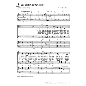 Produktbild des Artikels Wir warten auf das Licht (Noten - Download)