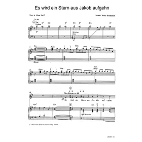 Produktbild des Artikels Es wird ein Stern aus Jakob aufgehn (Noten - Download)