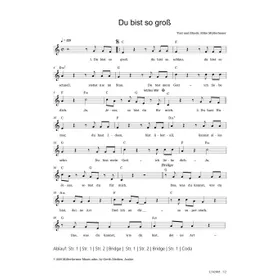 Produktbild des Artikels Du bist so groß (Noten - Download)