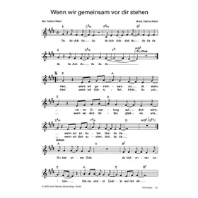 Produktbild des Artikels Wenn wir gemeinsam vor dir stehen (Noten - Download)