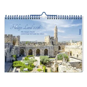 Produktbild des Artikels Heiliges Land 2026 (Kalender - Spiralbindung)