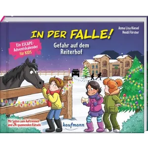 Produktbild des Artikels In der Falle! Gefahr auf dem Reiterhof - Adventskalender (Buch - Gebunden)